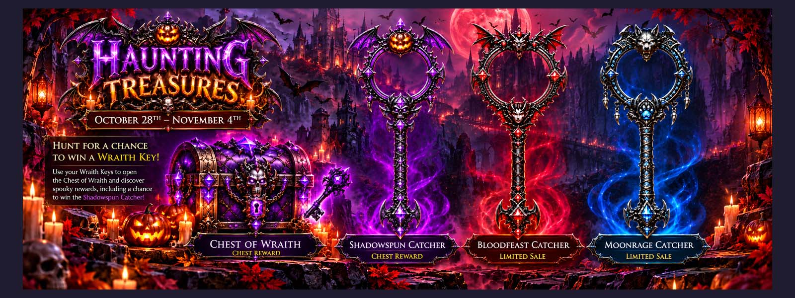 Haunting Treasures Halloween Event