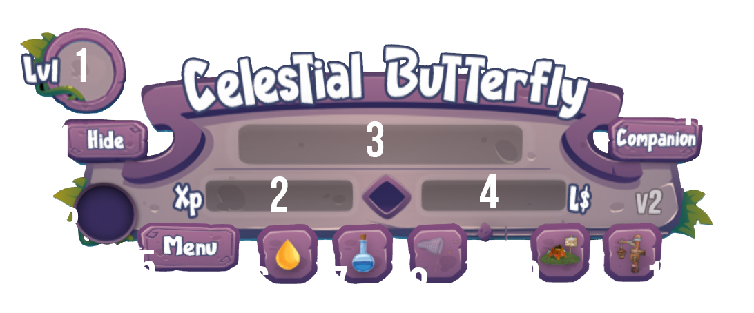 Logo Celestial Butterfly